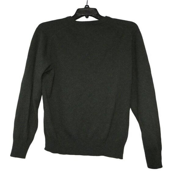 Jos A Bank Green Sweater 100% Cashmere Traveler's Collection Mens Size M *READ* - Picture 1 of 7